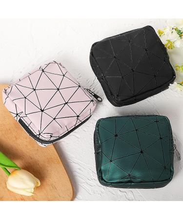 Ouligay Sanitary Napkin Storage Bag - Reusable Menstrual Pad Pouch for Teen Girls and Women - Buy Online on GoSupps.com