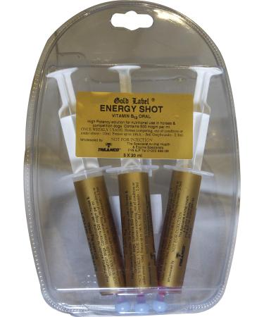Gold Label Unisex's Herbal Health Energy Shot Clear One Size
