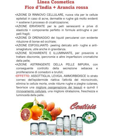  Centisia Organic Indian fig and organic red orange face cream 50 ml - Buy Online on GoSupps.com