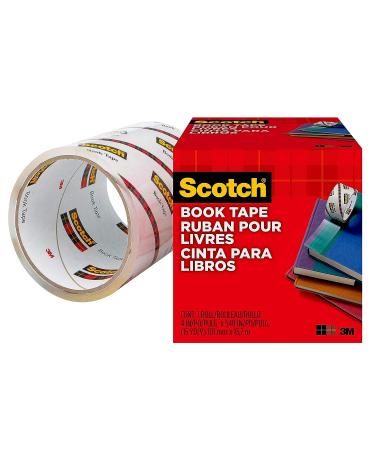 Scotch Book Tape  4 in x 540 in  Excellent for Repairing  Reinforcing Protecting  and Covering (845-400) - Buy Online on GoSupps.com