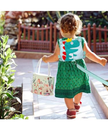 QINREN Toddler Dinosaur Safety Harness with Anti Lost Leash - Green | For Boys and Girls 1-5 Years - Buy Online on GoSupps.com