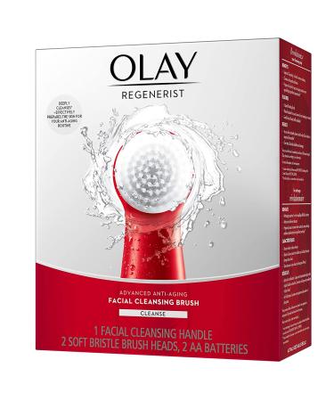 Olay Regenerist Anti-Aging Facial Cleansing Brush - 1 Handle & 2 Brush Heads - Buy Online on GoSupps.com