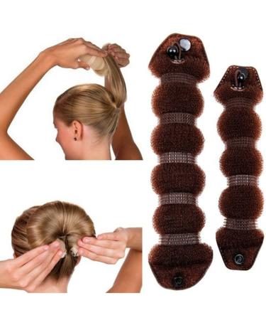 CareforYou Bun Former Small and Large Black