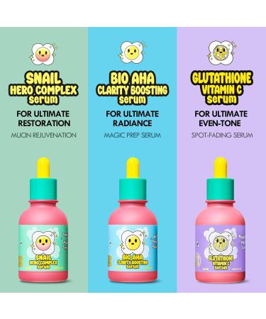 Bio-AHA Clarity Boosting Face Serum 50ml | Korean Exfoliating Serum with Lactic Acids Probiotics & Niacinamide for Radiant Skin - Buy Online on GoSupps.com