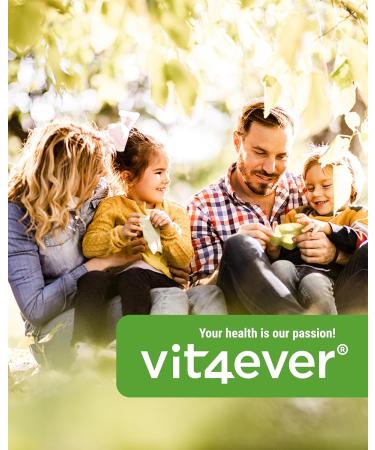 vit4ever Taurine - 365 G lules - Extra Hautement Dos 2000 mg par Dose Journali re (2 G lules) - Plus de 99% de Puret - Sans Additifs Inutiles Vegan - Buy Online on GoSupps.com