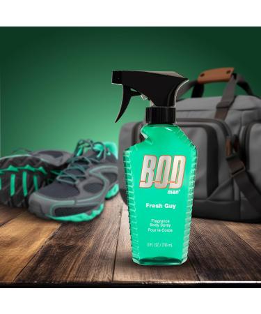 BOD man Fragrance Body Spray Fresh Guy 8 fl oz (Pack of 2) Fresh Guy 2 pack - Buy Online on GoSupps.com