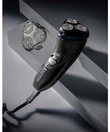 Remington Rasoir lectrique Rasage Sec R3 (Utilisation sur Secteur T tes Rotatives 360 Tondeuse Pr cision R tractable Comforttrim + Guide Coupe de Barbe de 3 Jours Ergonomique) Tondeuse R3002 Rasoir t tes rotatives R3 - Buy Online on GoSupps.com