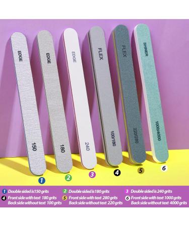 Buy Teenitor Nail Buffer and Shine Kit | 12pc Nail Files & Buffers for Natural Nails - International Shipping Available - Buy Online on GoSupps.com