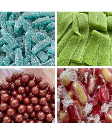 Little Vegans Sweet Company Vegan Sweets Pick and Mix - Monster 800g Bulk Bag of Classic Old Fashioned British Retro Sweets Contains Approved Halal Sweets Diary Free and Gelatine Free Sweets - Buy Online on GoSupps.com