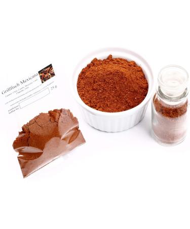  Feine W rze Mexicana BBQ Spice Mix without Taste Amplifier Mexican Spices for Grilling Fish 25g - Buy Online on GoSupps.com
