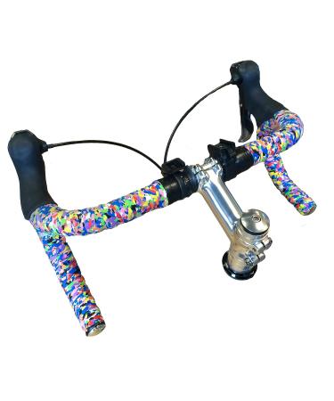 Vinqliq Super Soft Bike Handlebar Grip Tape Wraps with Bar Plugs - Multi-Color - Buy Online on GoSupps.com