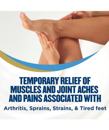 Gold Bond Medicated Pain Relief Foot Cream 113g Tube Foot Pain Relief Cream for Fast Temporary Relief of Minor Foot Pain Muscle and Joint Aches Associated with Arthritis Sprains and Strains - Buy Online on GoSupps.com