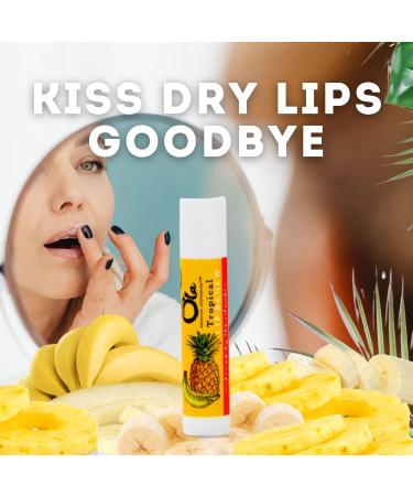 Ola Tropical Apothecary Tropical Lip Renew - Tropical Smoothie Lip Balm 1 Count (Pack of 1) - Buy Online on GoSupps.com