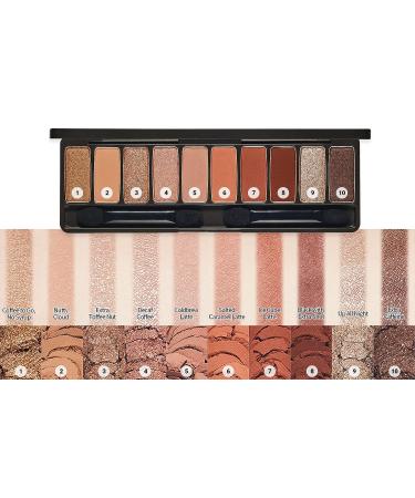 ETUDE Play Color Eyes Caffeine Holic (21AD) - 10 Color Eye Shadow Palette | Deep Coffee Shades | Kbeauty Makeup - Buy Online on GoSupps.com