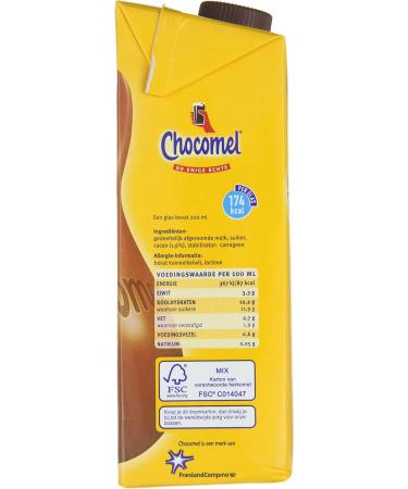  Chocomel Chocomel Cocoa (1 liter) pack of 3 (3 x 1 l) - Buy Online on GoSupps.com