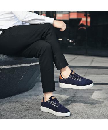 URRAX Men's Orthopedic Arch Support Sneakers for Plantar Fasciitis - Blue, Size 10 W2 - Buy Online on GoSupps.com