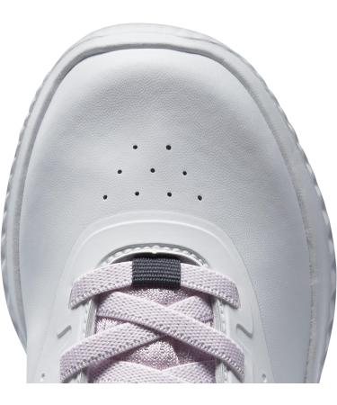 Reebok Girl's Rush Runner 4.0 Alt Sneakers - White/Pink/Navy - Size 10 UK Child - Buy Online on GoSupps.com