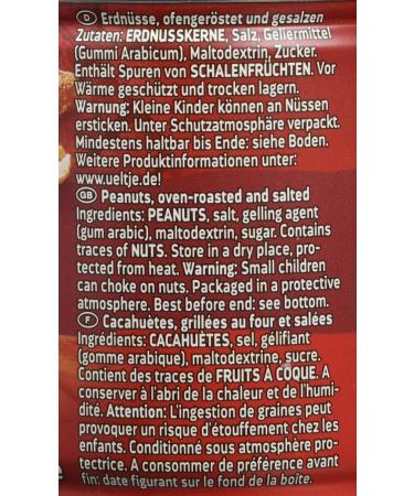  ltje Oven Peanuts Salted - 180g Gourmet Snack | International Shipping Available - Buy Online on GoSupps.com