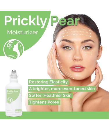 Fatima's Garden Prickly Pear Seed Oil USDA Ecocert Certified Organic Moroccan Anti-aging Moisturizer for Face, Hair, Skin & Nails 1 Fl Oz - Buy Online on GoSupps.com