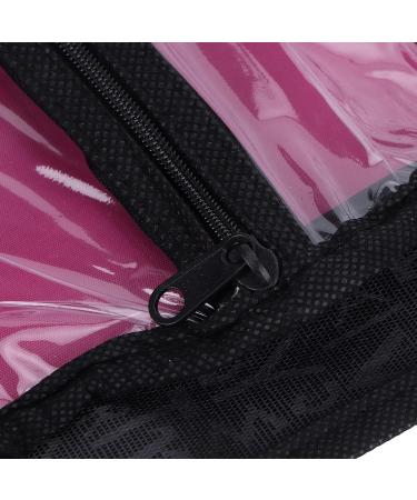 Multifunctional Makeup Brush Pocket - Black Cosmetic Bag with 4 Storage Compartments for Organizers & Brushes | 25 x 13 cm - Buy Online on GoSupps.com