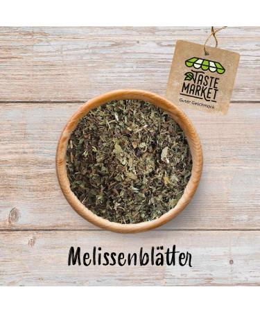  TASTE Guter Geschmack 2 kg of cut lemon balm leaves | lemon balm lemon balm tea lemon balm tea marketing - Buy Online on GoSupps.com