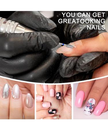 Vnjaoi Diamond Tapered Cuticle Nail Drill Bits Pro Electric Nail Bit for Nail Studio Manicure 3/32 Shank efile Bit (Medium) - Buy Online on GoSupps.com