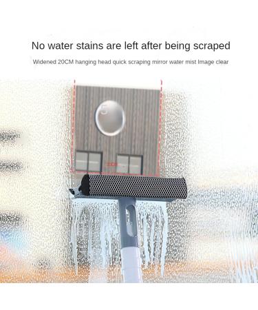 3 in 1 Spray Wipe Window Glass Brush Cleaner Washing Scraper Green - Buy Online on GoSupps.com
