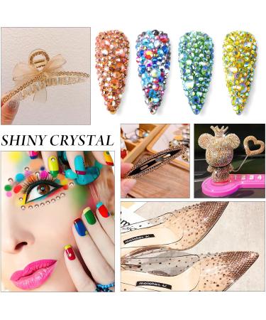 Yhmq 2880pcs Rhinestones for Nails - Nail Crystals & Champagne SS16 (3.8mm & 4.0mm) | International Shipping - Buy Online on GoSupps.com