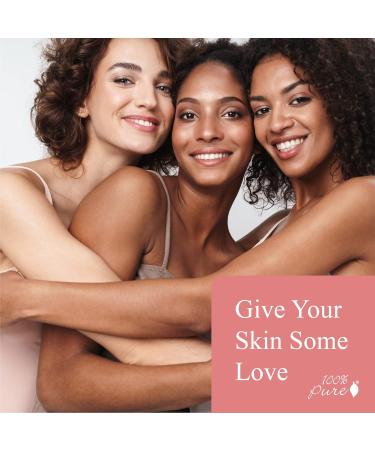 100% Pure Rose Water Hydrating Milk Face Moisturizer | Vegan Hyaluronic Acid & Squalene for Dry Skin | 1.7oz Natural Care - Buy Online on GoSupps.com