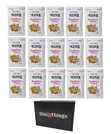 Kens Fat Free Raspberry Vinaigrette Dressing Packets (Pack of 15) - Buy Online on GoSupps.com