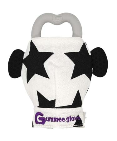 Gummee Glove Baby Teething Mitten - Detachable Teething Toy - Baby Teething Glove 3-6 Months - Premium Teething Glove - Teething Mitten for Babies - Teething Toys for Baby - Baby Gifts - Baby Toys 3 - 6 Months Black/White - Buy Online on GoSupps.com
