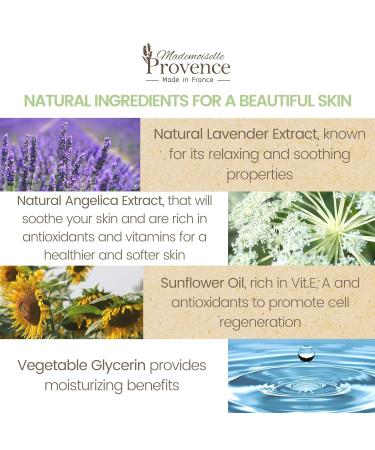 Mademoiselle Provence Lavender & Ang lique Hand Cream - Relaxing Moisturizer for Soft Hands - 1 Piece | International Shipping Available - Buy Online on GoSupps.com