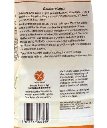 Cornmeal organic gluten-free - Buy Online on GoSupps.com