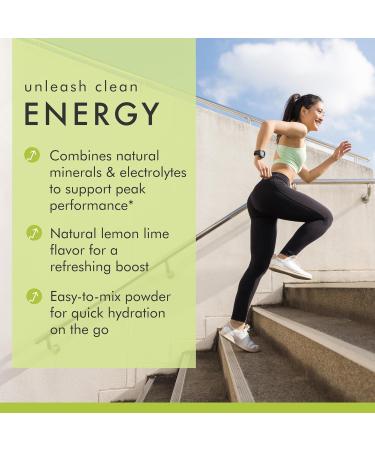 Dr. Mercola Pure Power Electrolytes - Supports Hydration & Muscle Function - Magnesium & Potassium Blend - 0 g Sugar per Serving - Lemon Lime - 30 Packets - Buy Online on GoSupps.com