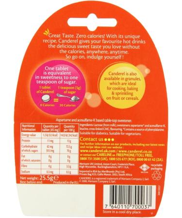 Canderel Sweetener 300 x 2 Total 600 Tablets - Buy Online on GoSupps.com