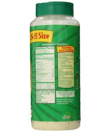 Kraft Grated Parmesan 24oz Plastic Canister - Pack of 2 | 48oz Total - Buy Online on GoSupps.com
