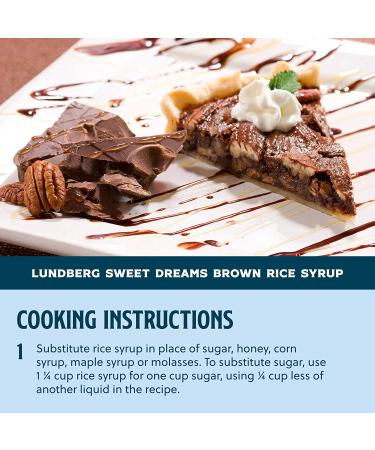 Lundberg Organic Sweet Dreams Brown Rice Syrup - Natural Sugar Substitute (21 oz) - Buy Online on GoSupps.com