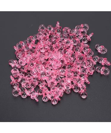 Acrylic Pacifier - Pink Baby Shower Decoration Party Supplies | International Shipping Available - Buy Online on GoSupps.com