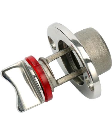 Amarine Made Stainless Steel Oval Garboard Drain Plug - 1'' Hole, 3/4'' Thread - Buy Online on GoSupps.com