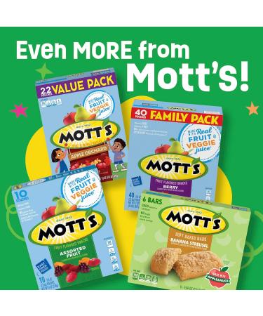 Mott's Soft Baked Bars Apple Streusel Made with Applesauce 6 Ct 5.76 oz Apple Streusel 5.76 oz. (6 bars per box) - Buy Online on GoSupps.com