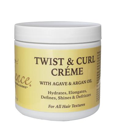 GOLD BANNER BEAUTY RESILIENCE Twist & Curl Cr me with Agave & Argan Oil 16oz Enhance Sheen Elasticity Moisture & Curl Definition Vegan Cruelty-Free Formula for Beautiful Curls