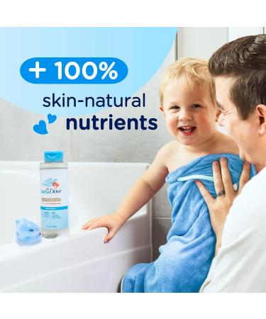 Baby Dove Bubble Bath 16 oz - Rich Moisture for Sensitive Skin Nourishing & Fun Bath Time Care - Buy Online on GoSupps.com