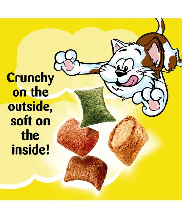 TEMPTATIONS ShakeUps Clucky Carnival Cat Treats - Crunchy and Soft - Lobster, Crab, Shrimp Flavors - 5.29 Ounce Pack - Buy Online on GoSupps.com