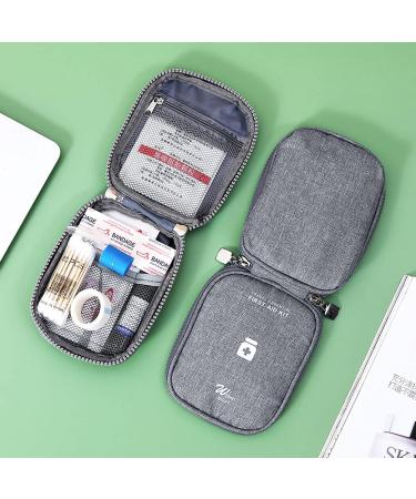 Shop Mecctuck Medication Bag Set - 2 Travel Pharmacy Bags for First Aid & Medical Storage - Large Capacity Gray Emergency Bags for Home Office & Outdoor Use - Buy Online on GoSupps.com