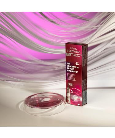 Buy GEROVITAL EVOLUTION Hyaluronic Acid Serum - Anti-Aging Moisturizer Improves Skin Elasticity & Firmness - 10 ml - International Shipping - Buy Online on GoSupps.com