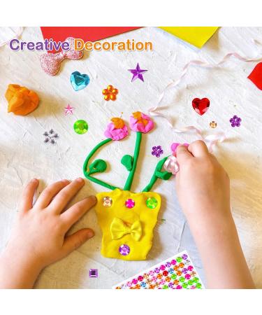 880pcs Gem Stickers Rhinestones - Self Adhesive Jewels for DIY Crafts | Decorative Diamond Stickers | Small Kids Stickers - Buy Online on GoSupps.com