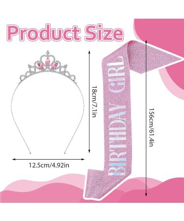 Andibro Glitter Rhinestone Headband Set Pink - Buy Online on GoSupps.com