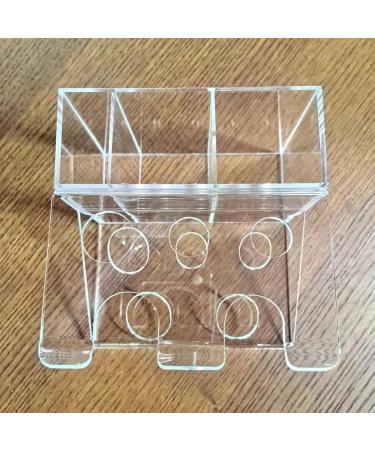 Buy Buerfu Acrylic Razor Holder & Multifunctional Organizer - Shaving Brush Toothbrush & Cosmetic Storage Stand - Buy Online on GoSupps.com