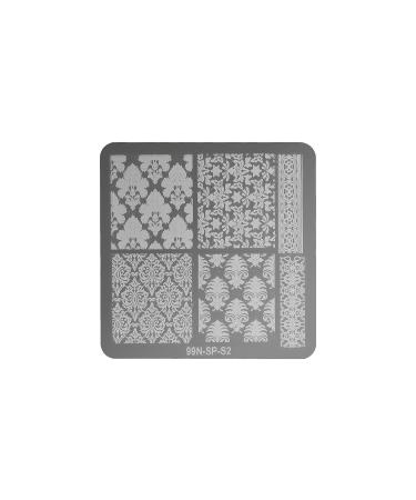99Nails Stamping Plate Square - Harmony | Premium Nail Art for Global Shipping - Buy Online on GoSupps.com