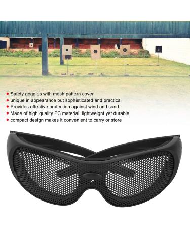 Lwuey Tactical Airsoft Glasses | UV400 Metal Mesh Paintball Safety Eyewear | Windproof & Breathable for Military Fans & CS Game - Buy Online on GoSupps.com